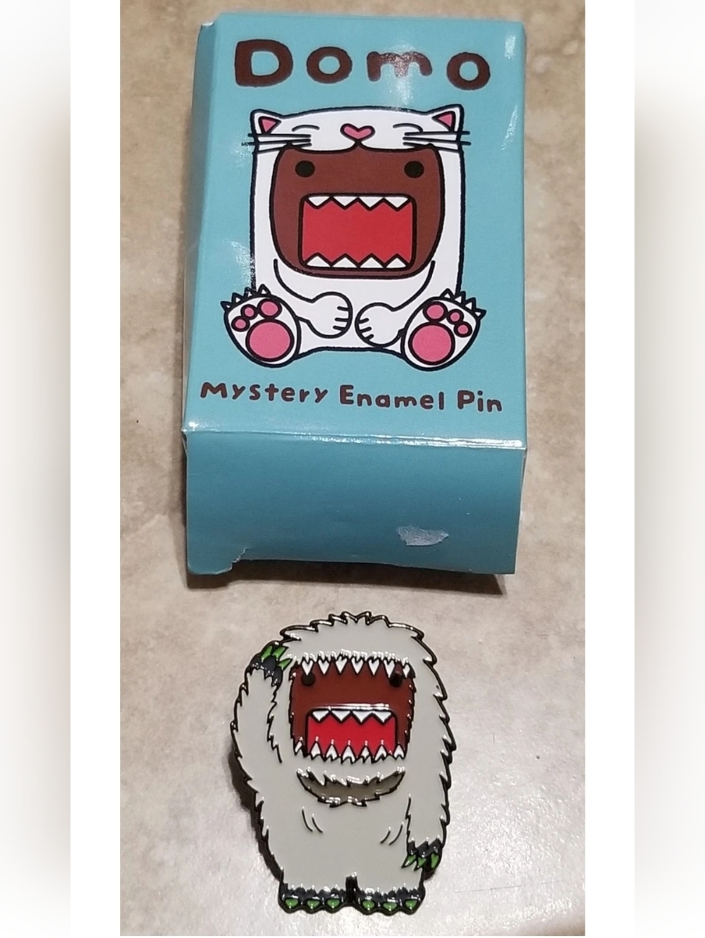 Domo In Costumes Mystery Enamel Pin: Yeti Domo